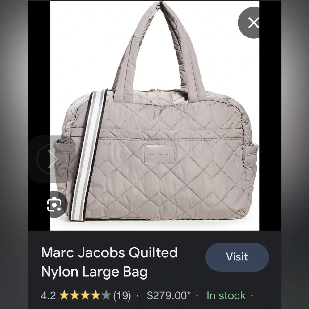 brand new Marc Jacobs purple weekender bag - Picture 4 of 4